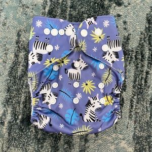 Cloth Diaper - Zebra